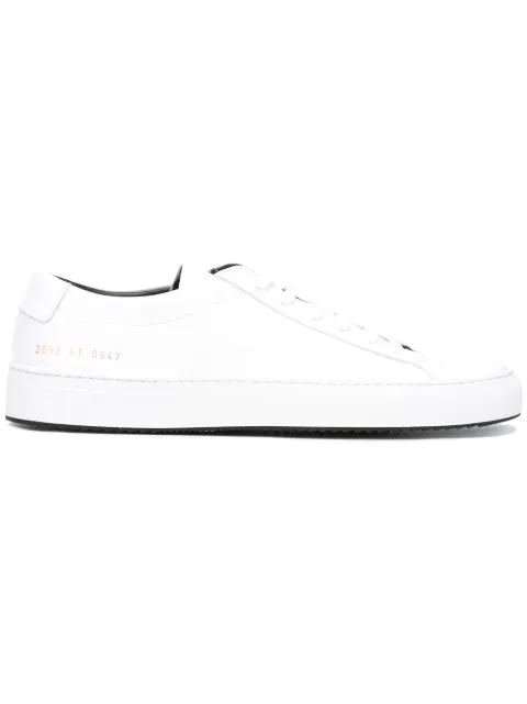 common projects white original achilles low sneakers