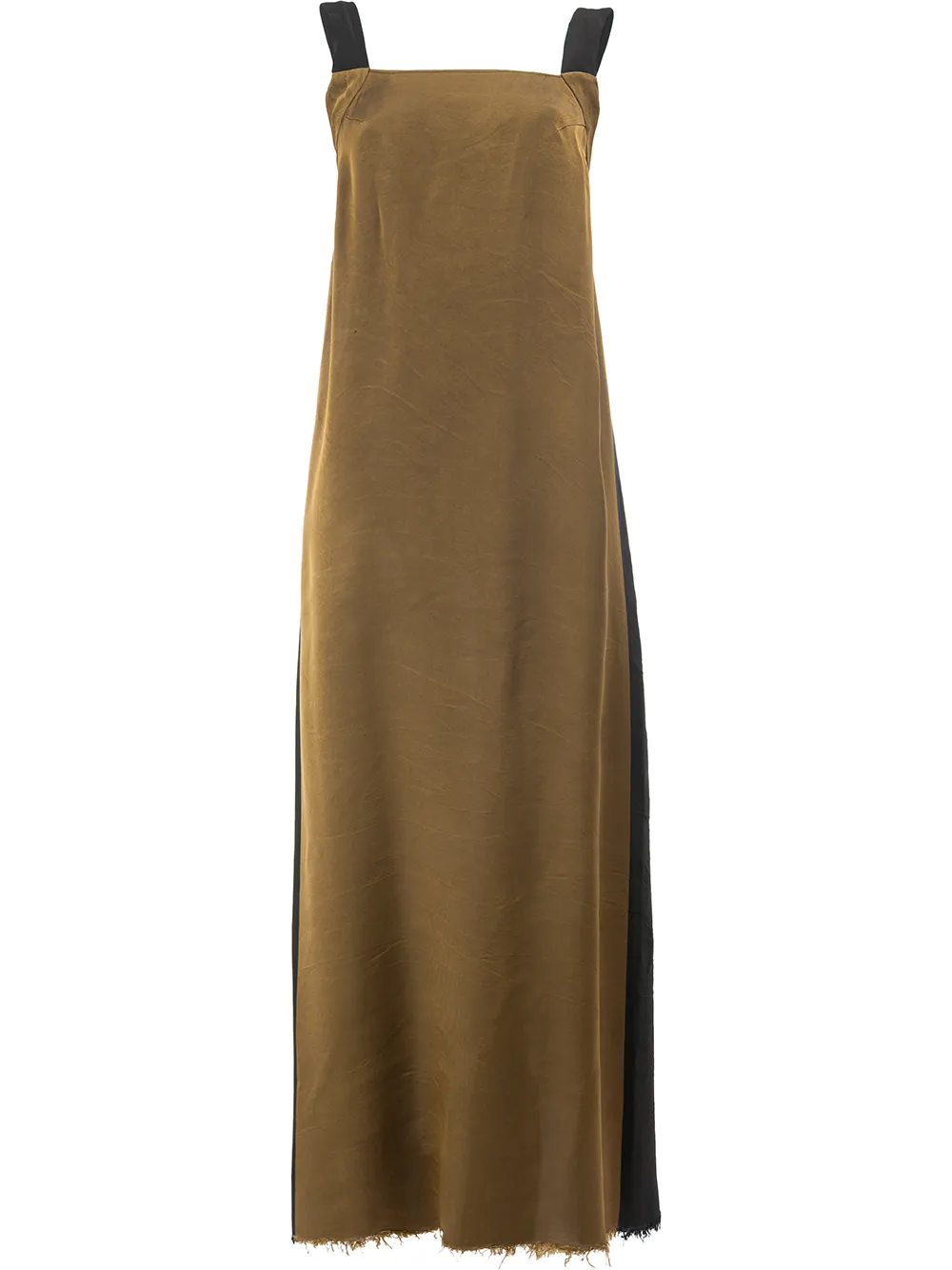 Uma Wang frayed hem dress Bruin