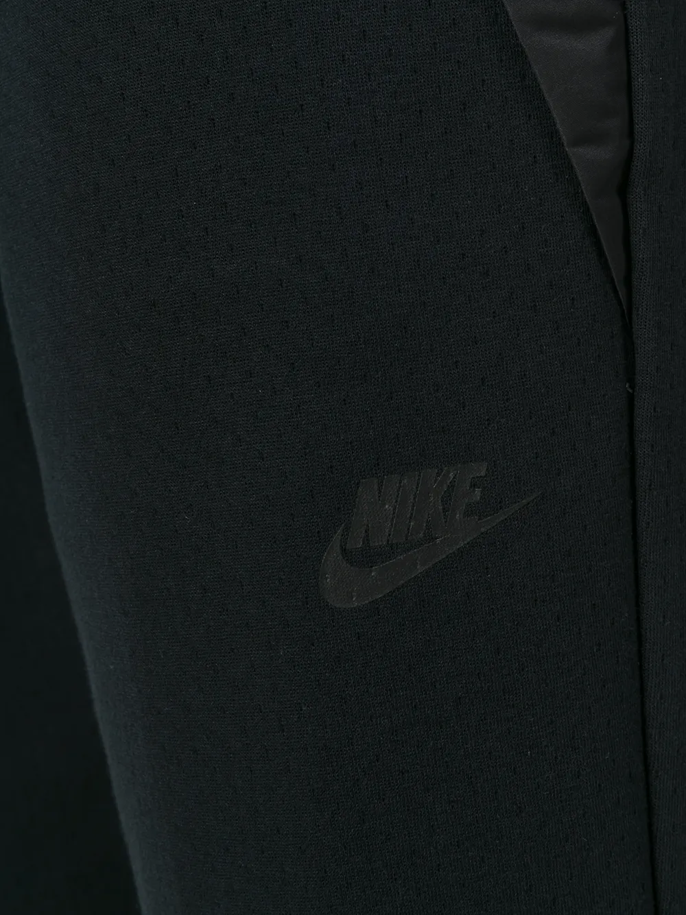 Nike cropped track pants Zwart