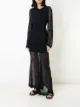 Image 2 of Comme Des Garçons Pre-Owned sheer under layer dress