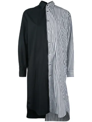 Comme Des Garçons Vintage Deconstructed Shirt Dress Farfetch Comme Des Garçons Vintage Deconstructed Shirt Dress