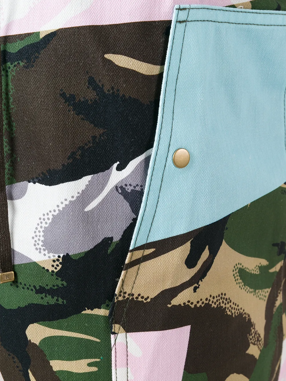 Kenzo Broken Camo skirt Roze