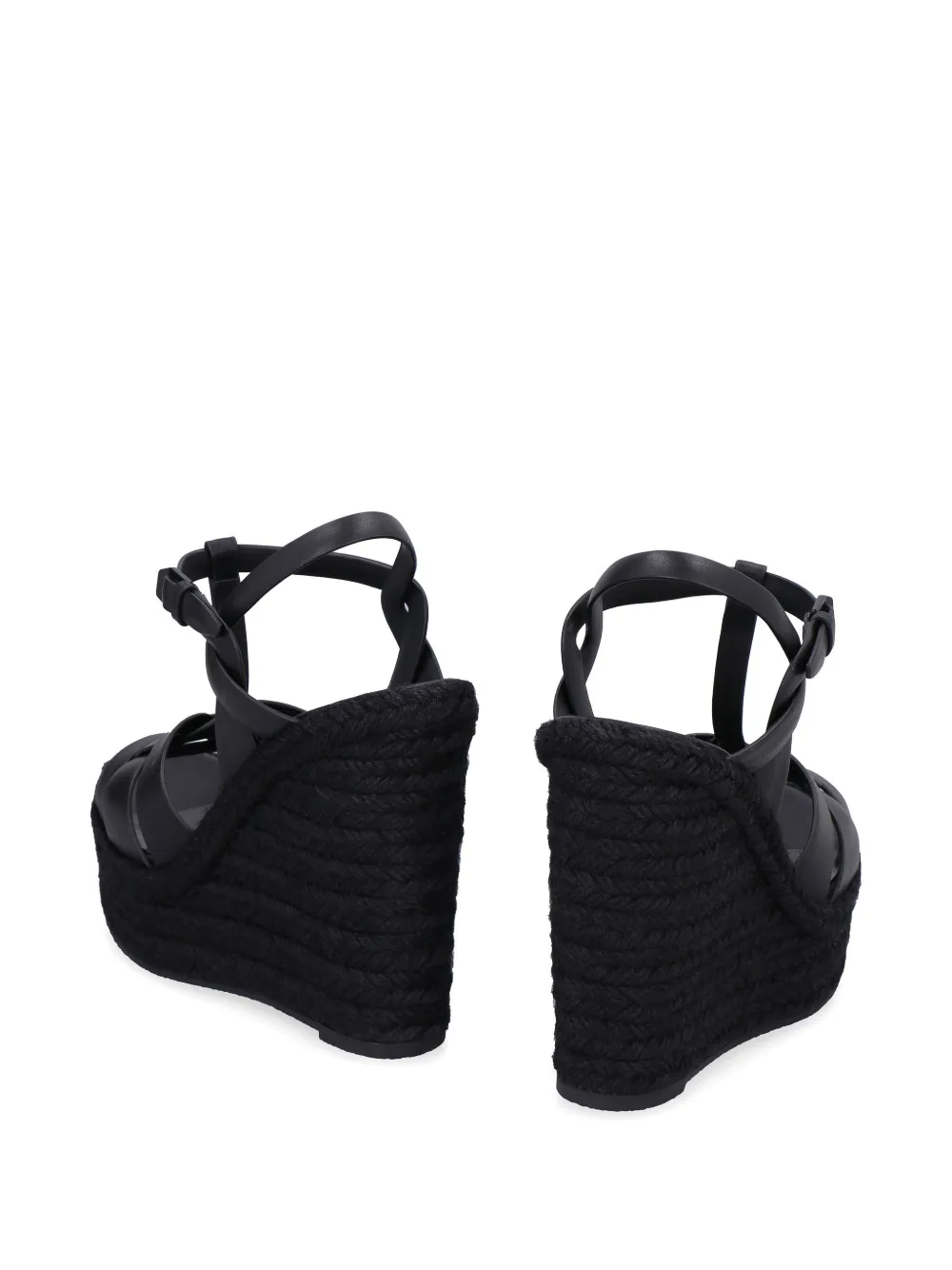 Tribute espadrilles wedge in smooth leather