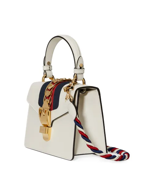 gucci sylvie small white