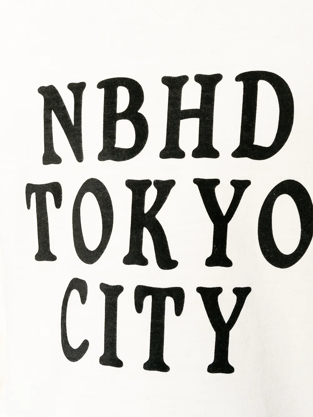 neighborhood tokyo city印花套头衫