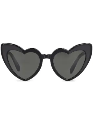 Saint Laurent Eyewear パイロット サングラス | ブラック | FARFETCH JP