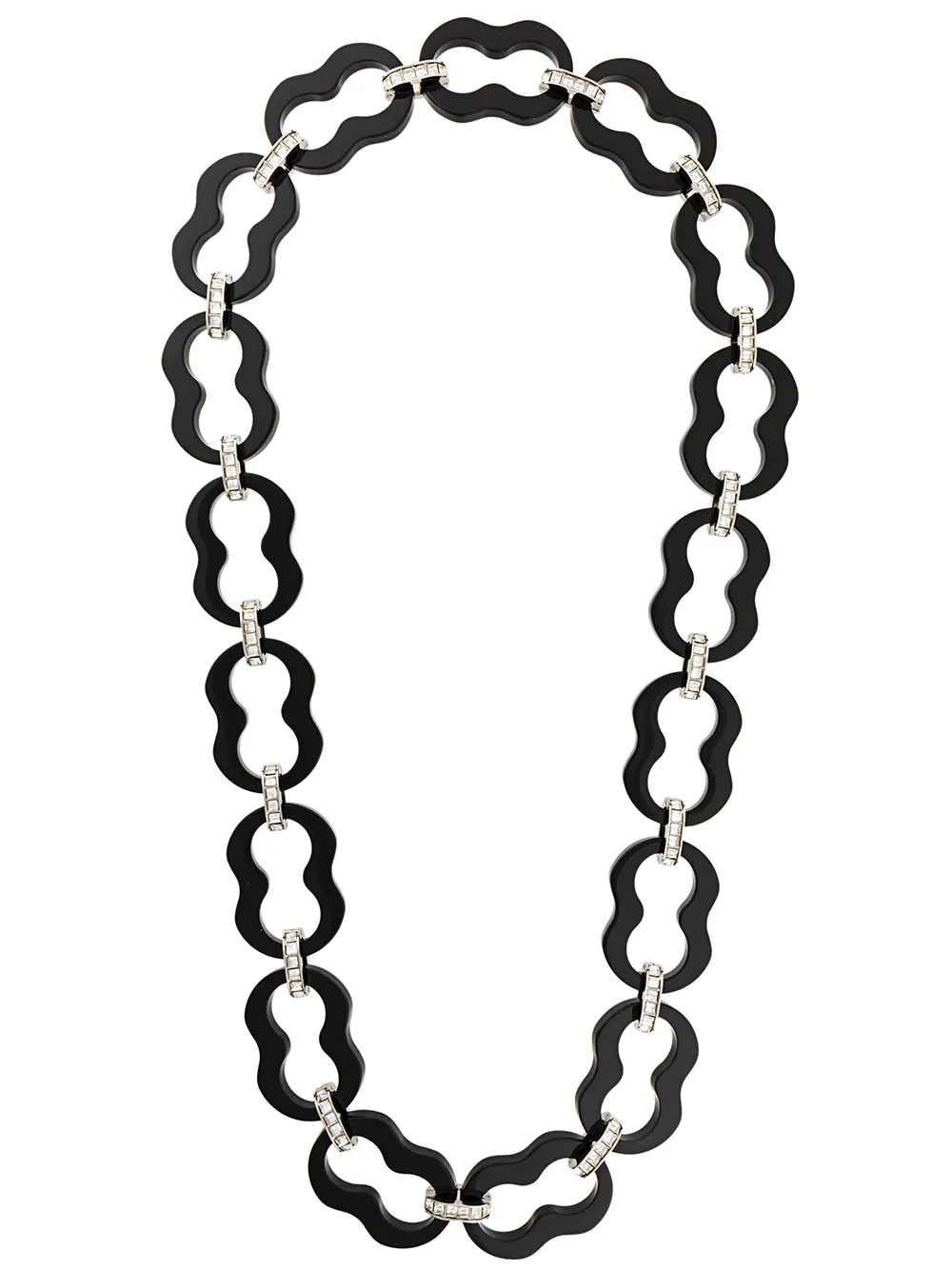 Prada Collana a catena - Nero