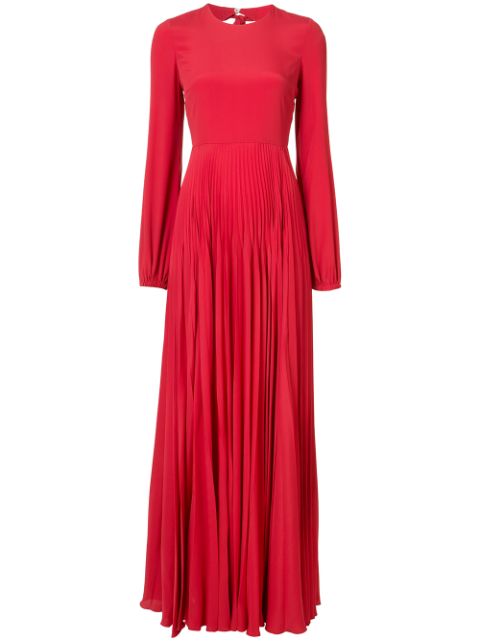 Nº21 Elasticated Cuffs Pleated Gown - Farfetch