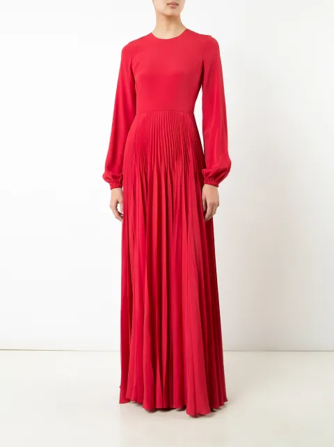 Nº21 Elasticated Cuffs Pleated Gown - Farfetch