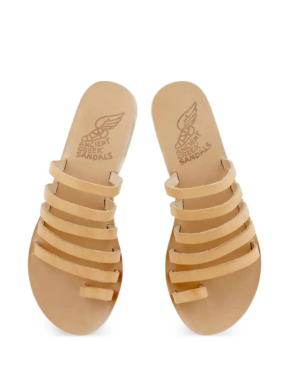  Ancient Greek Sandals 'niki' Pantoletten   Nude 