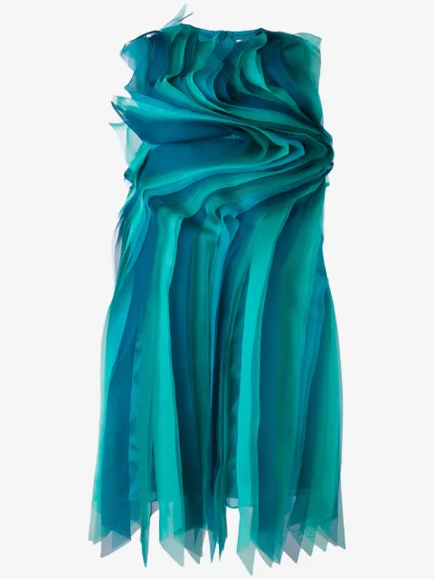 Gianluca Capannolo contoured frill dress