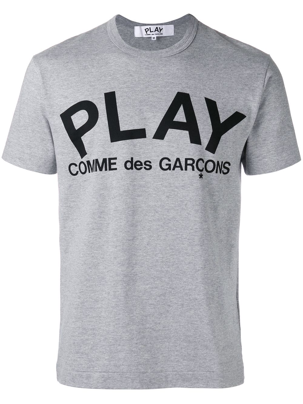 Comme Des Garçons Play T-shirt met logo Grijs