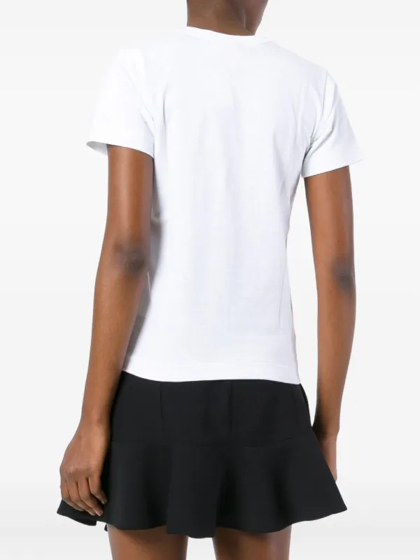 Comme Des Garçons Play heart-print T-shirt White FARFETCH PH