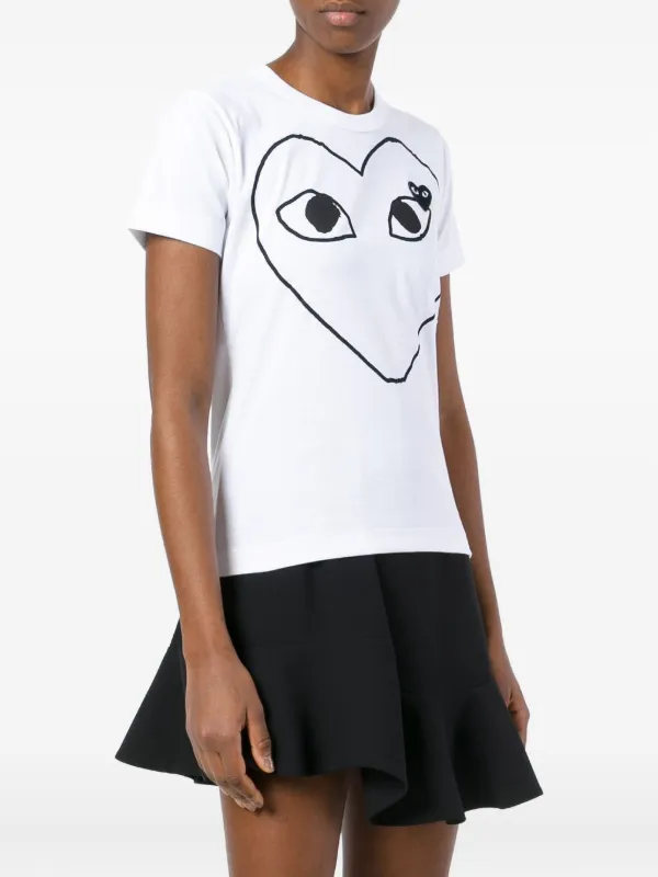 Comme Des Garçons Play ハートロゴ Tシャツ 通販 - FARFETCH