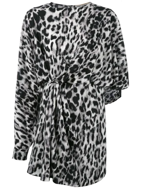 Saint Laurent leopard print dress