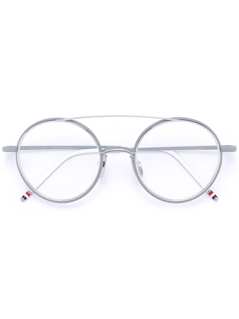 очки в круглой оправе Thom Browne Eyewear