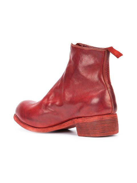 GUIDI FRONT ZIP ANKLE BOOTS