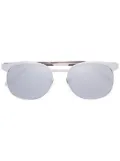 Linda Farrow square frame sunglasses - Metallic