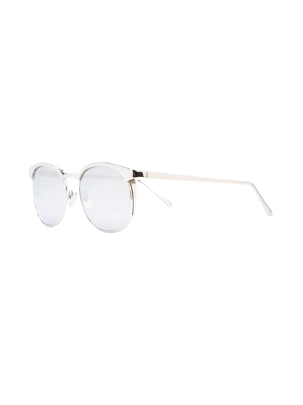 Linda Farrow square frame sunglasses - Metallic
