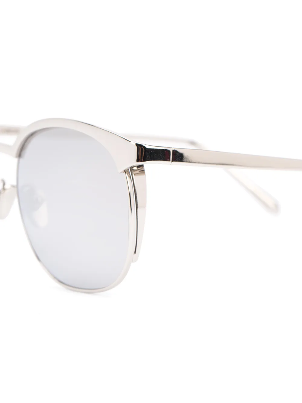 Linda Farrow square frame sunglasses Metallic