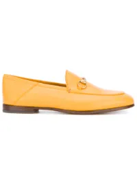 orange gucci loafers