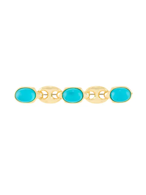 Gucci Pre-Owned link and lucite brooch