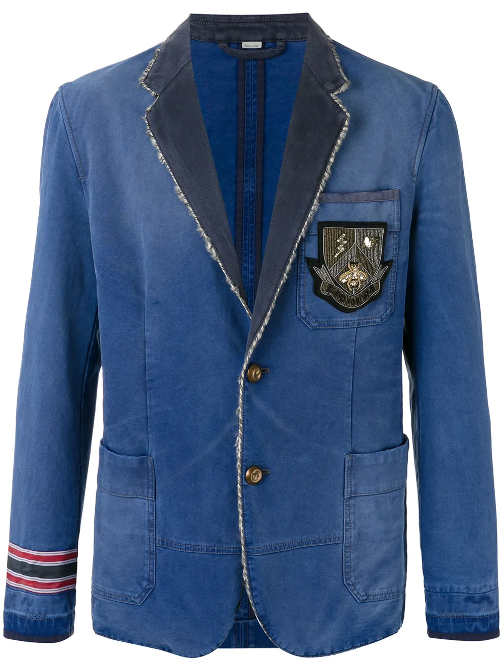 Gucci Denim Marine Jacket - Farfetch