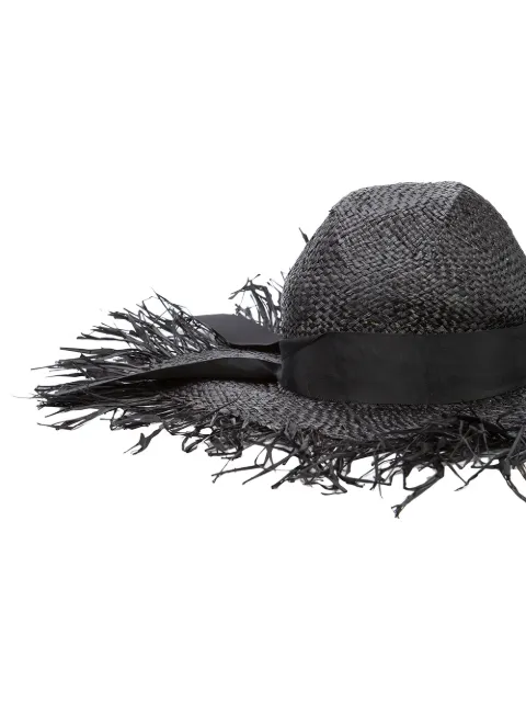 Gigi Burris Millinery destroyed sun hat 