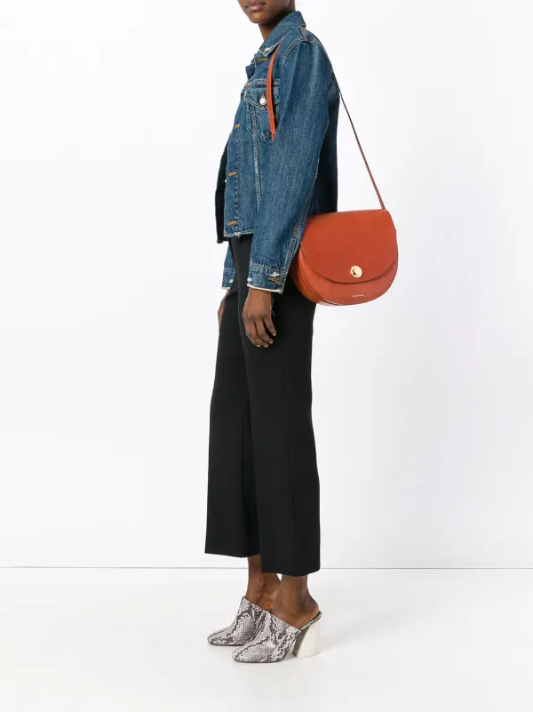 mansur gavriel saddle bag