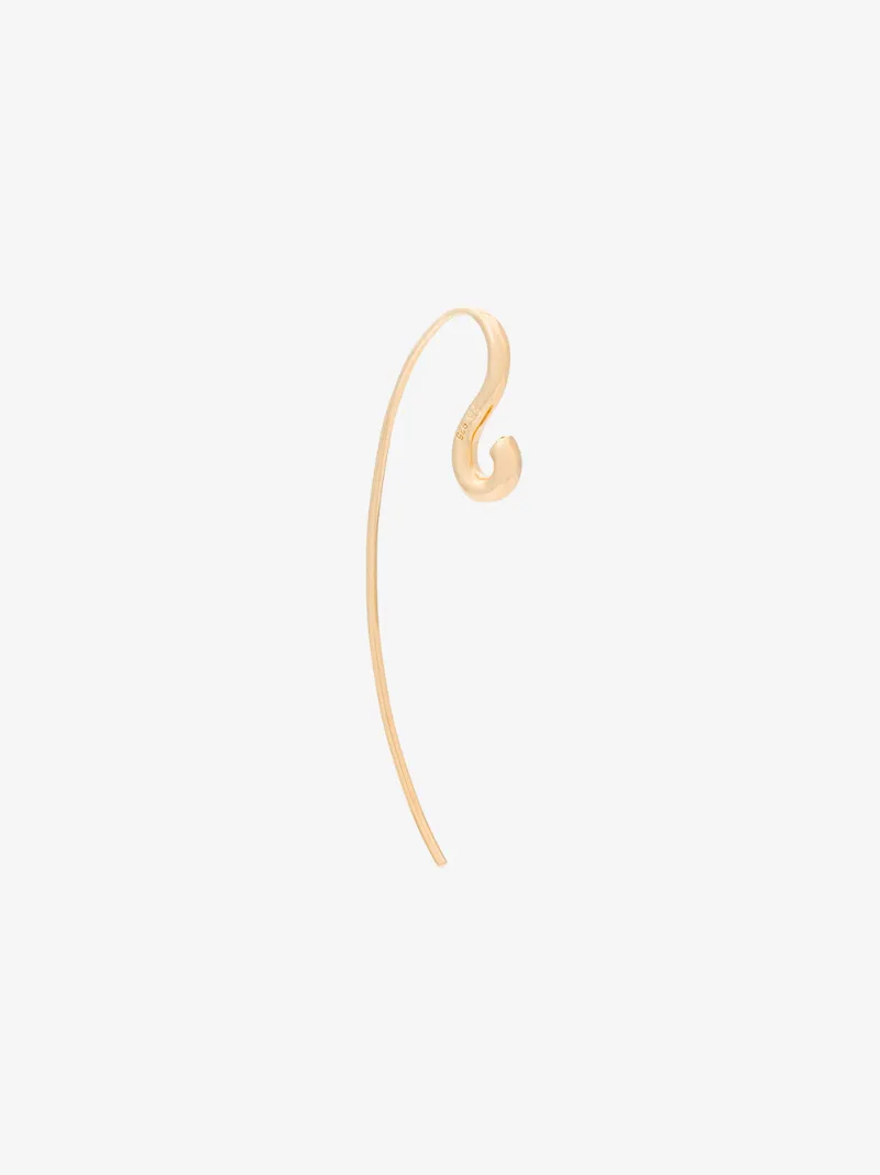 Charlotte Chesnais Hook gold-plated earring