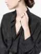 Image 2 of Charlotte Chesnais Heart two-finger gold-plated ring