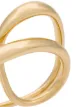 Charlotte Chesnais Heart two-finger gold-plated ring