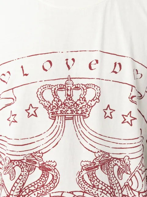 GUCCI Loved crest print t-shirt