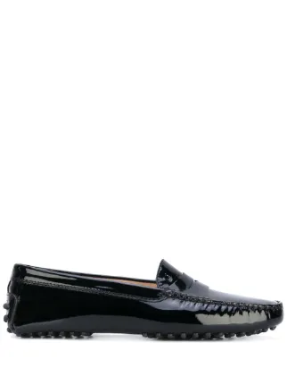 高評価レビュー エナメル Tod's ドライビングシューズ FARFETCH - 通販 靴