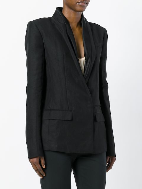 Haider Ackermann Cutout Single Breasted Blazer Modesens 2340