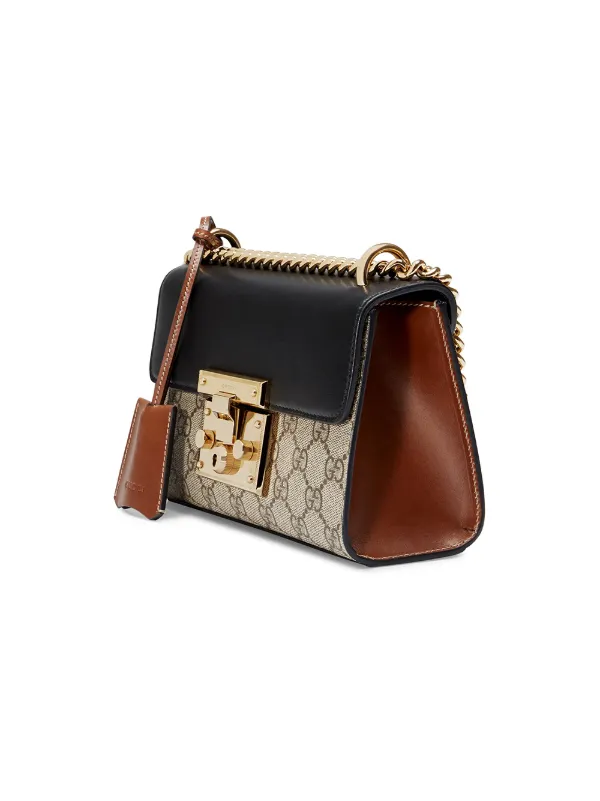 Push-lock GG Supreme small cross-body bag, Gucci