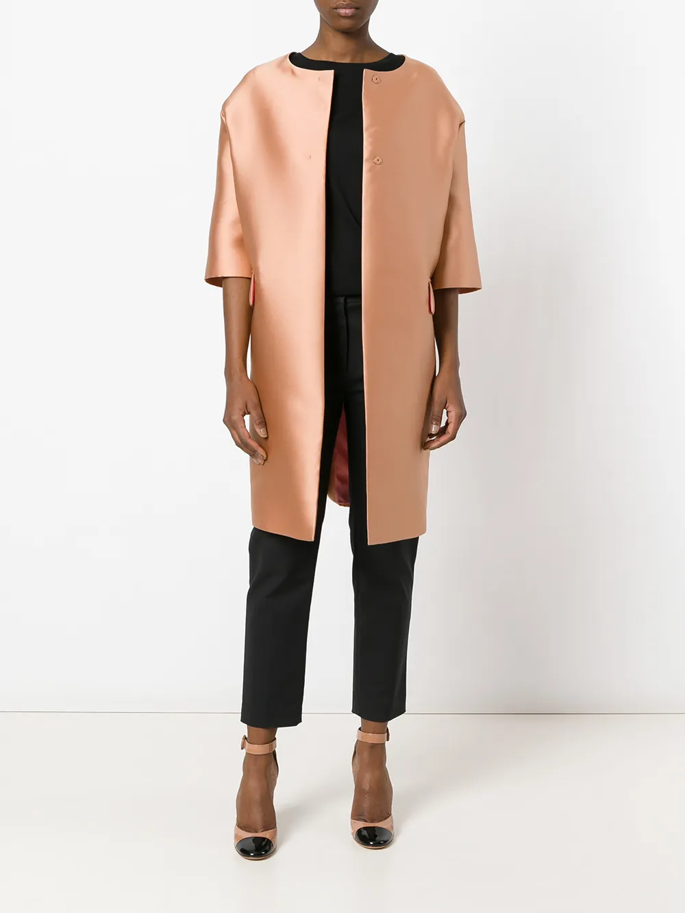 Max Mara Satin Svelto coat | Oversized Coats | Image 2