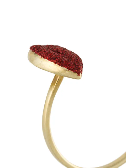 DELFINA DELETTREZ LIPS PIERCING RING