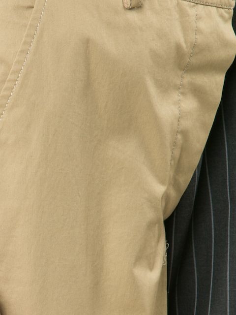 pinstripe cargo trousers