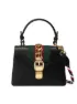 gucci sylvie mini bag black