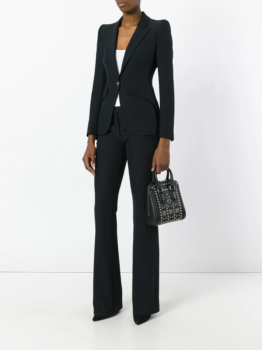 Alexander McQueen Heroine tote - Zwart