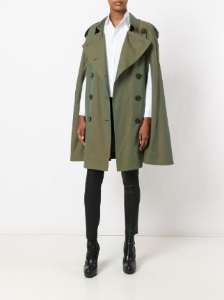 burberry olive trench coat