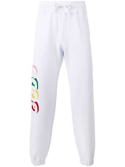 branded track pants