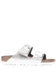 Image 1 of Birkenstock metallic buckled sliders