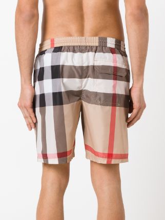 burberry plaid shorts