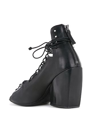 Mostro lace-up booties展示图