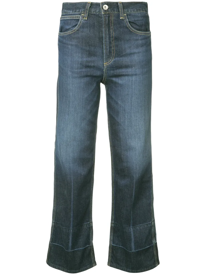 укороченные джинсы-клеш Clermont Rag & Bone /Jean