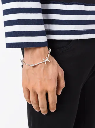 Ambush Barbed Wire Bracelet Farfetch Ambush Barbed Wire Bracelet
