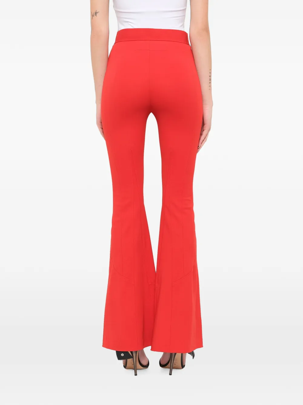 Givenchy High Waist Flared Trousers, view 4