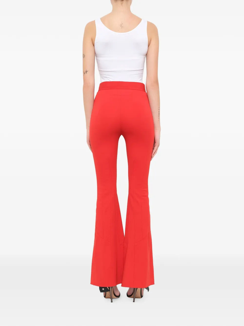 Givenchy High Waist Flared Trousers, view 3